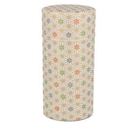 Tea Canister Asanoha White