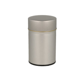 Tea Canister Matte Silver M