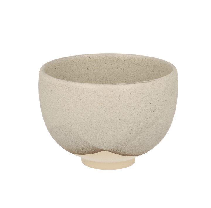 Chawan Matcha Bowl Brown White