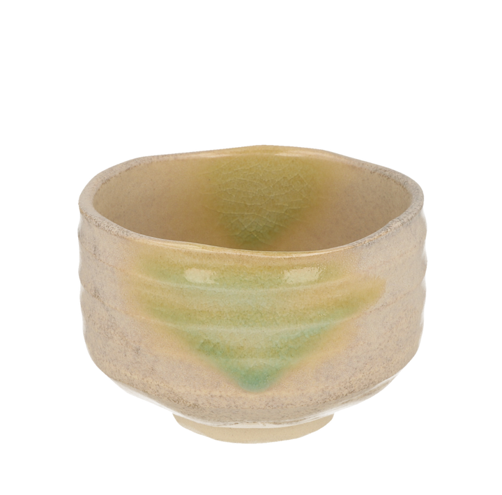 Chawan Matcha Bowl, Iga White Green - ZERO JAPAN