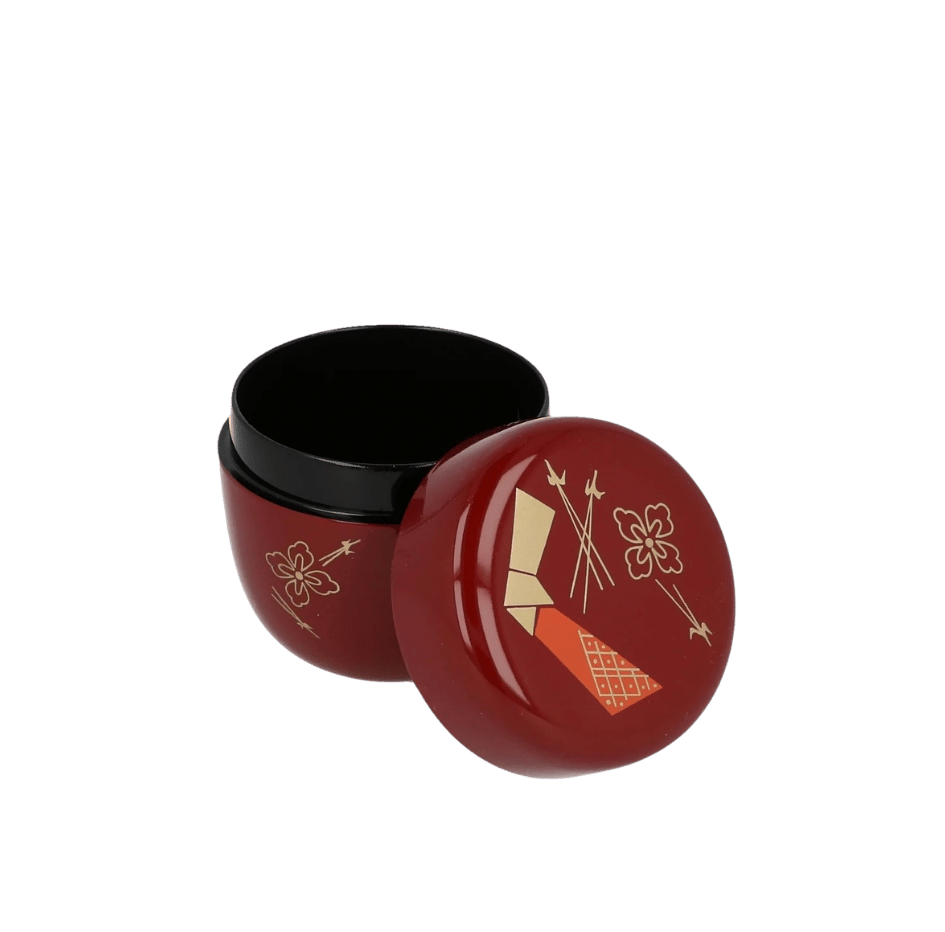 Natsume Matcha Caddy Red Musubi