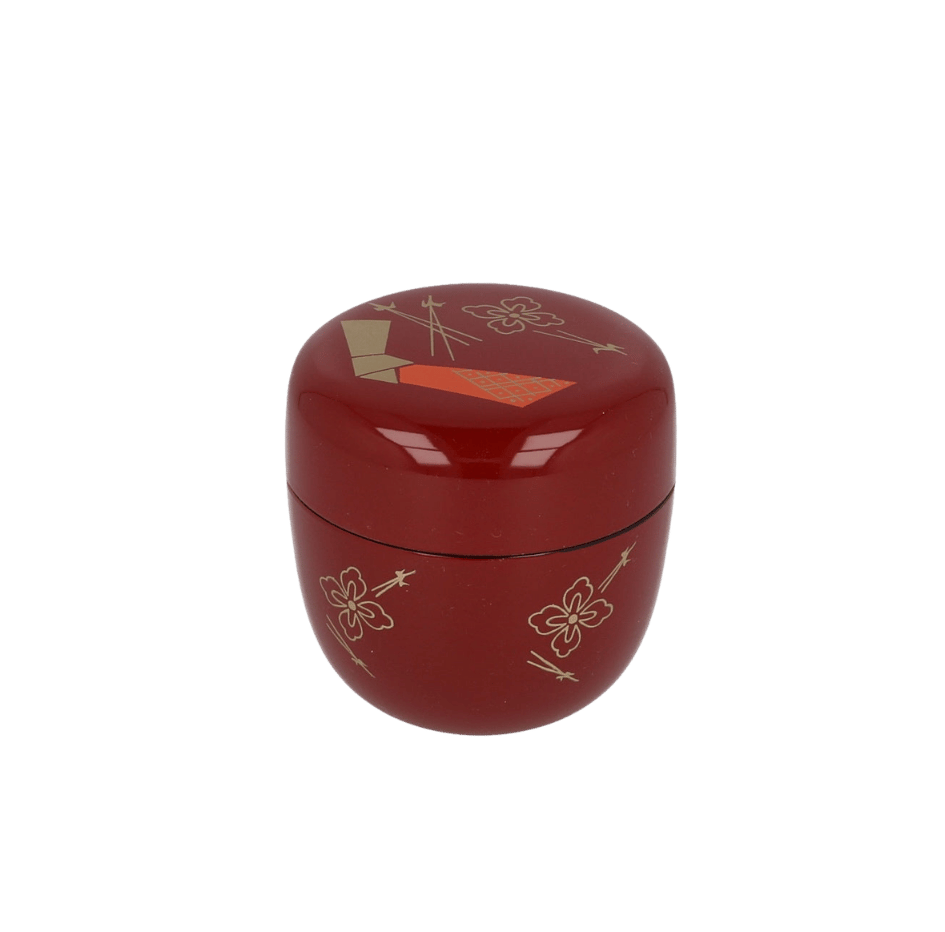 Natsume Matcha Caddy Red Musubi