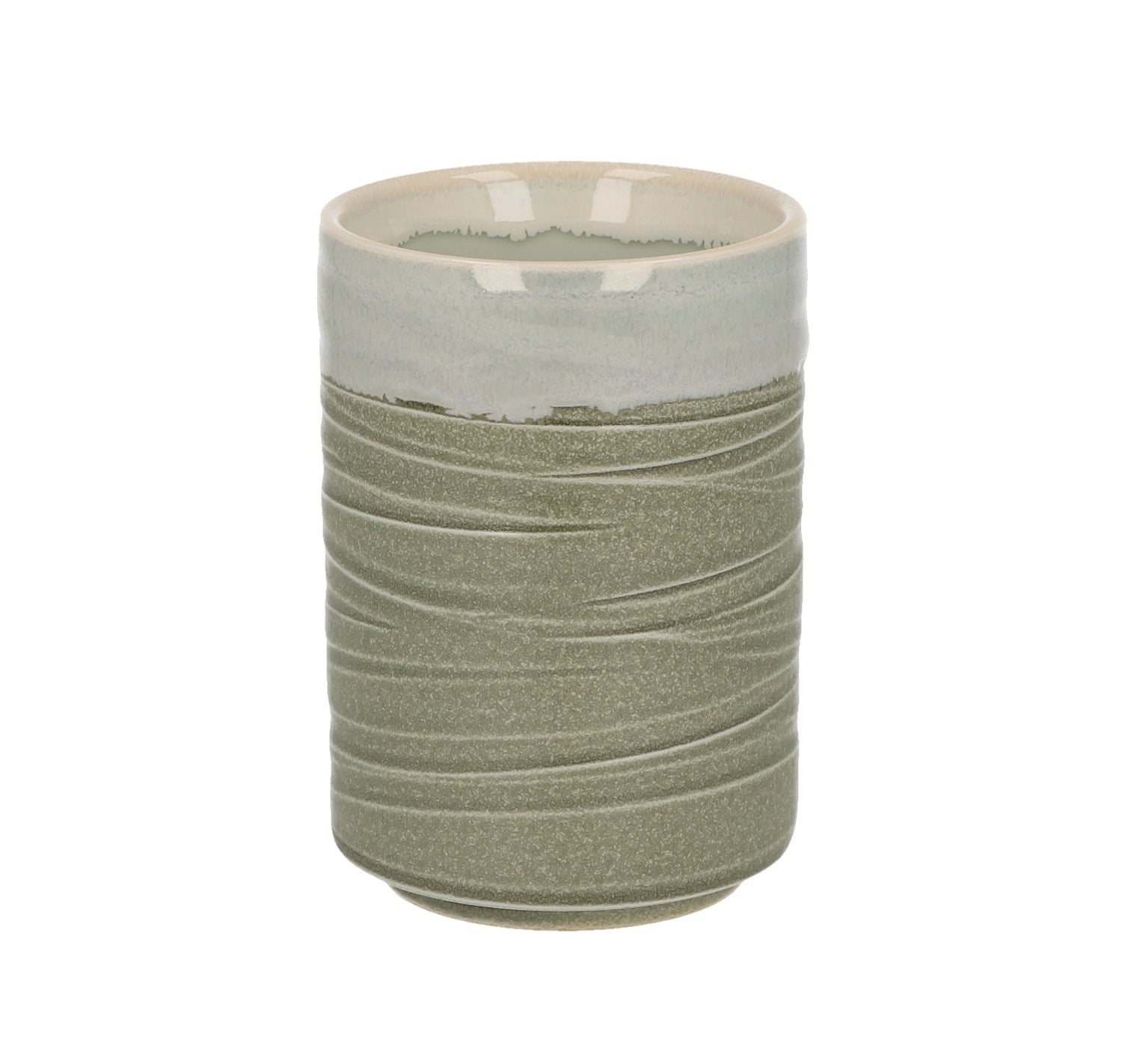 Artisanal Cup Green White 150ml