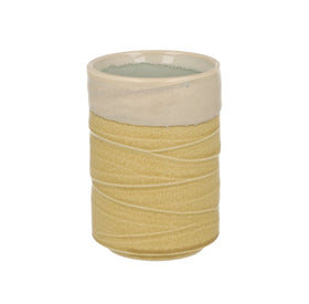 Artisanal Cup Yellow White 150ml