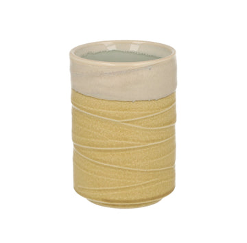 Artisanal Cup Yellow White 150ml