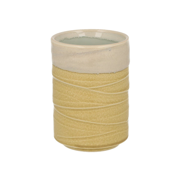 Artisanal Cup Yellow White 150ml