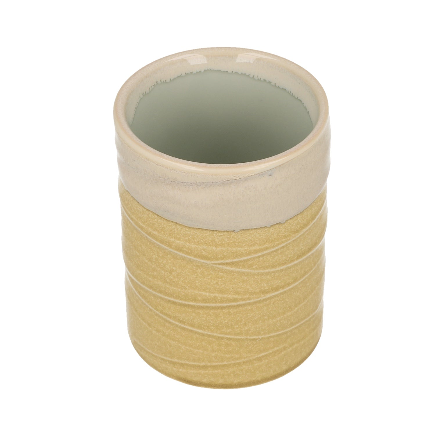 Artisanal Cup Yellow White 150ml - 0