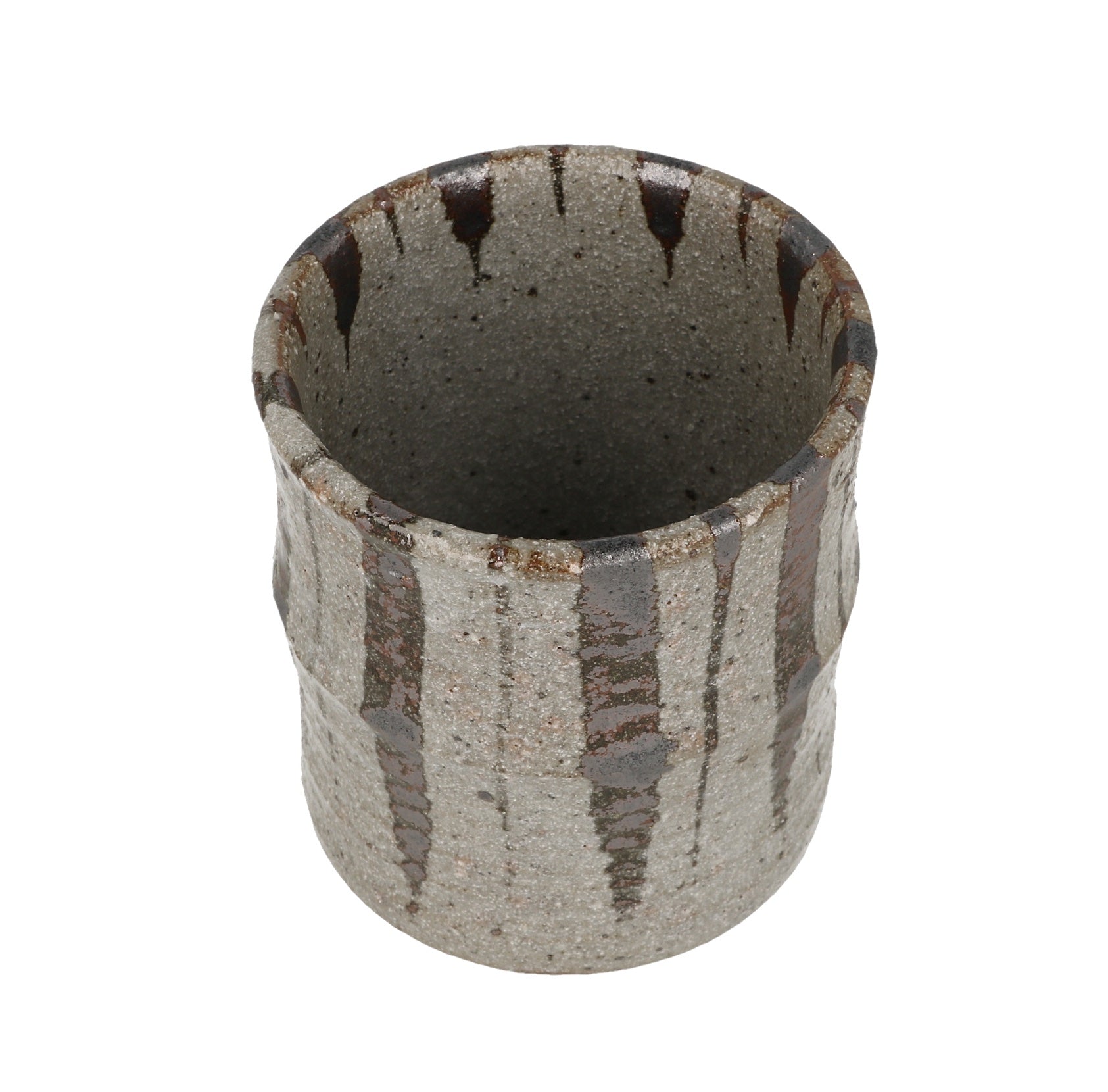 Artisanal Cup Grey Brown Line 250ml - 0