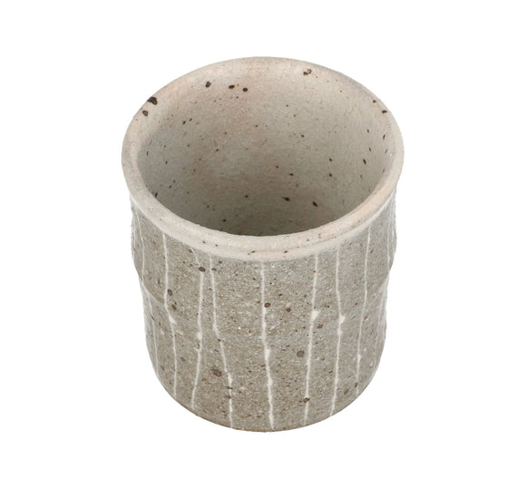 Artisanal Cup Grey White Line 250ml