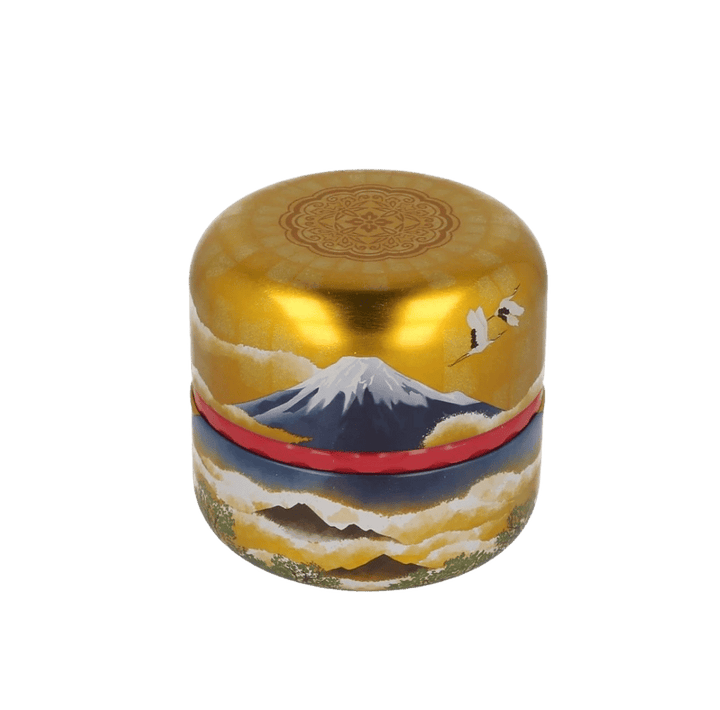 Tea Canister Fuji Gold