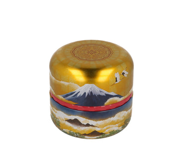 Tea Canister Fuji Gold