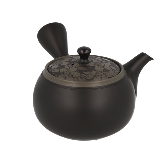 Tokoname Kyusu - Matt Black Sakura - 310 ml